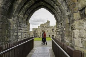 Caernarfon Castle Tunnel in Caernarfon Castle